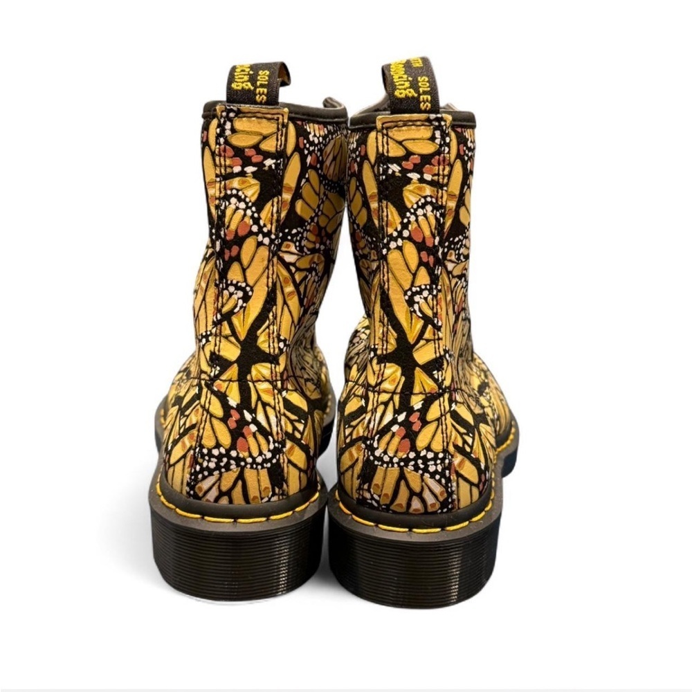 Dr. Martens 1460 Butterfly Print Suede Lace-Up Boots Combat NEW, Retro Fairycore - Picture 4 of 8